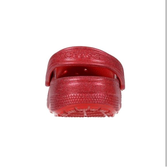 CROCS Sparkly Red Water Shoes - Picture 5 of 7